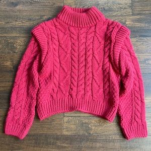Zara red girls sweater. Size (11-12)